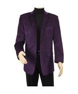 Men&#39;s Velvet Sports Coat Grammy Amy Award By BASSIRI , LEONARDI Style J1... - $2,633.37 MXN