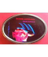 BLACK SABBATH &quot;PARANOID&quot; album cover  Rock  Epoxy PHOTO MUSIC BELT BUCKL... - $17.77