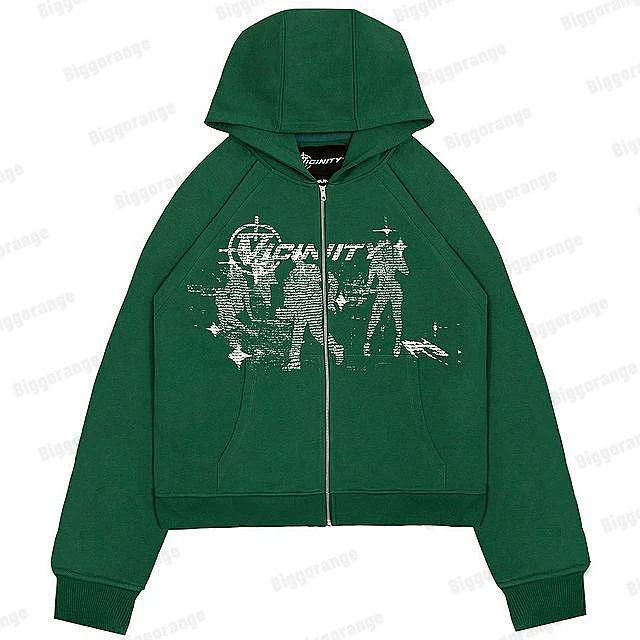 New Harajuku y2k hiphop hoodie man oversize  women  printed Streetwear L... - $200.39