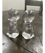 FENTON Boy and Girl-Kids Praying Crystal Velvet Glass Figurines Labeled ... - €16,99 EUR