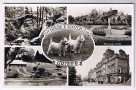 United Kingdom UK Scotland Postcard Crieff Double Scotch Multi View Drummond - £2.36 GBP