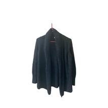 Jack by BB Dakota Womens Size XS Open Front Cardigan Sweater Fuzzy Black... - $15.83