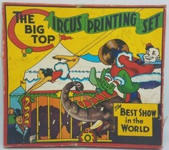 Vintage SMECo Circus Printing Stamp Set No. 4750 COMPLETE RARE - £53.90 GBP