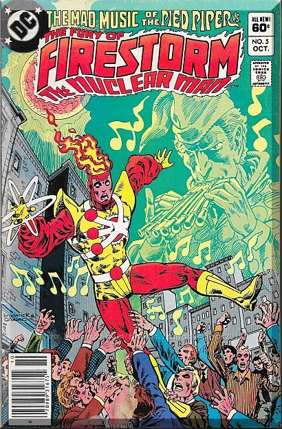 The Fury Of Firestorm #5 (1982) *Copper Age / DC Comics / Pied Piper* - $2.00