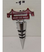 Golden Gate Bridge Souvenir Wine bottle Stopper Rare HTF - €21,27 EUR