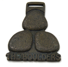 VINTAGE The Boulders Golf Club Metal Golf Bag Tag Carefree, Arizona - $9.41 CAD