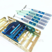 Dental Soft Brushing Kit Lingual Flap Surgery Gold and Blue Coated Kit S... - £55.29 GBP