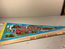 Vintage Charleston South Carolina Pennant - £11.26 GBP