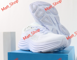 Hoka One One Bondi 8 Sneakers Women Size 7 US 1127952-WWH Sport Gym Athl... - $149.54 CAD