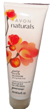 Avon Naturals Juicy Peach Blossom Glowing Body Scrub 8.4 Fl Oz - £7.13 GBP
