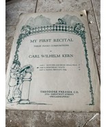 My First Recital ~ Sweetheart Waltz ~ Carl W. Kern ~ 1914 ~ Sheet Music - €12,15 EUR