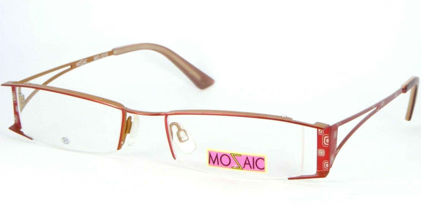 MOZAIC MO-1032 A7 1 RED /OTHER EYEGLASSES GLASSES FRAME 50-18-135mm (NOTES) - $67.31