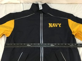 RARE US Navy USN Blue TEST DESIGN A Medium Short Polyester Running Jacke... - $109.35