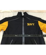 RARE US Navy USN Blue TEST DESIGN A Medium Short Polyester Running Jacke... - $1,954.47 MXN