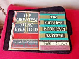 2 &quot;Greatest&quot; Books by Fulton Oursler Hardcover Books with dust jackets=1... - $19.80