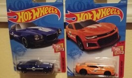 Hot Wheels - Lot of 2 - NEW! Camaros - £4.55 GBP