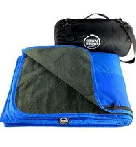 NEW in carry bag, 82&quot; x 55&quot; waterproof windproof beach blanket, stadium ... - $27.52