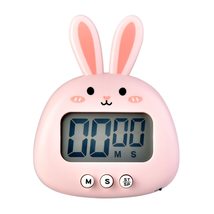 Cartoon Bunny Electronic Timer LCD Screen 99 Minutes Kitchen Cooking Tim... - $13.71