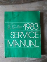 Chrysler 1983 Service Manual Chassis & Body Omni Horizon Aries Reliant... - $24.75