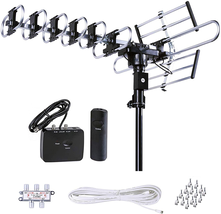 Outdoor HD TV Antenna Strongest up to 200 Miles Long Range with Motor - $163.32 CAD