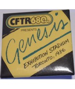  Genesis Metal Button CNE 1986 2 Inch Toronto Invisible Touch Tour CFTR ... - $14.77