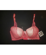 Jessica Simpson Womens Underwire Bra Pink Lace# RN71222 Size 34 36 38 B ... - £9.28 GBP
