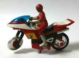 Dengeki Sentai Changeman Bike Figure BANDAI 1985 Old Toy Rare - £72.56 GBP