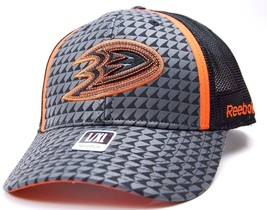 Anaheim Ducks Reebok M497Z NHL Center Ice Hounds Tooth Hockey Cap Hat L/XL - £17.99 GBP
