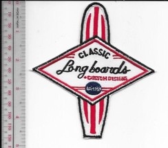 Vintage Surfing Classic Longboards Custom Designs since 1954 Promo Patch - £7.98 GBP