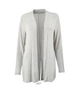 The Ladies Modal Casual Pajamas Cardigan Small Gray - $540.74 MXN