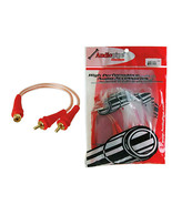 RCA SPLITTER 1F-2M AUDIOPIPE 1 BAG OF 10= 1 UNIT *BMSGYF2M* - £44.57 GBP