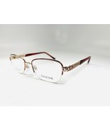 New SPEKTOR Eyewear SK-213 Wine &amp; Gold Eyeglasses 50/18/135 - $463.31 MXN
