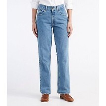 NWT Womens Plus Size 18 18x30 LL Bean Straight-Leg Double L Jeans in Fad... - £19.23 GBP