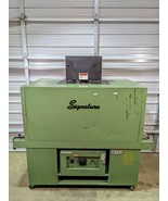 Signature Packaging 2412-TM Heat Shrink Tunnel with 6ft Conveyor / 60x24... - $3,465.00