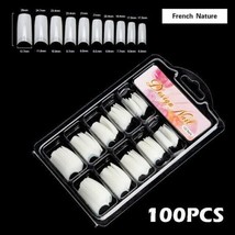 Yue Cai Nails Acrylic Nails - Half Cover / Full Cover / French - 100 Pieces - £2.35 GBP