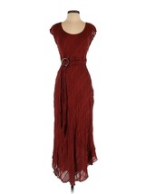 NWT Anthropologie Moulinette Soeurs Guinevere in Orange Rust Belted Maxi... - $62.00