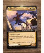 MTG Peter Parker / Amazing SPIDER-MAN PROMO Card Magic The Gathering NYC... - €29,98 EUR