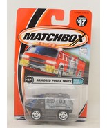 MATCHBOX Armored Police Truck Pull Over 92256-0910 30782 - $3.96
