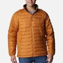 Columbia Men&#39;s White Out II Omni-Heat Insulated Puffer Jacket Yellow Siz... - $82.97