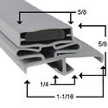 Beverage-Air Compatible Compatible 712-031D-01 Door Gasket for Lv23 - $39.95