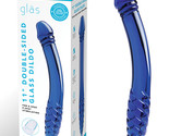 Glass 11&quot; Double-sided Dildo G-Spot &amp; P-Spot Stimulation - $63.35