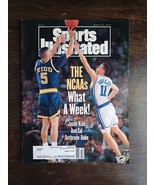 Sports Illustrated March 29, 1993  Jason Kidd Cal Bears March Madness - 523 - £5.51 GBP