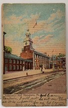 Philadelphia Pa Independence Hall 1907 udb Postcard E16 - £5.48 GBP