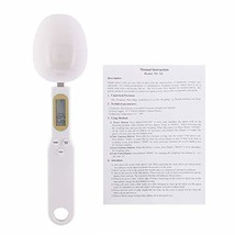 Electronic Measuring Spoon, Adjustable Digital Spoon Scale Weigh Up To 1-500G - £29.99 GBP