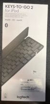 Logitech KEYS-to-GO 2 Bluetooth Tablet Keyboard w/ Built-In Cover Graphi... - $822.99 MXN