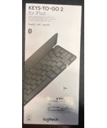 Logitech KEYS-to-GO 2 Bluetooth Tablet Keyboard w/ Built-In Cover Graphi... - $822.99 MXN