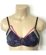 Next Women’s size 36B/C Sports Athletic Bra Gravity Black Gray - $17.99