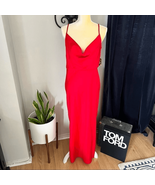 Taylor Midi Slip Midi Dress, Holiday/Christmas Party Dress, Red, Size 10... - €68,18 EUR