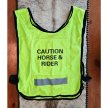 Horse Rider Reflective Vest and Horse Leg Bands New Without Tags Size Small image 1