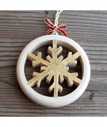 Wooden Snowflake Decoration - $41.62 CAD+